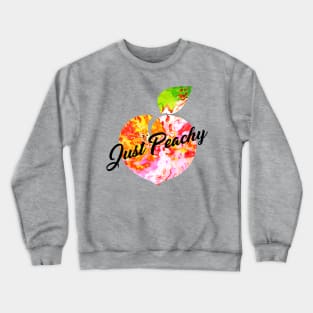 Just Peachy Crewneck Sweatshirt